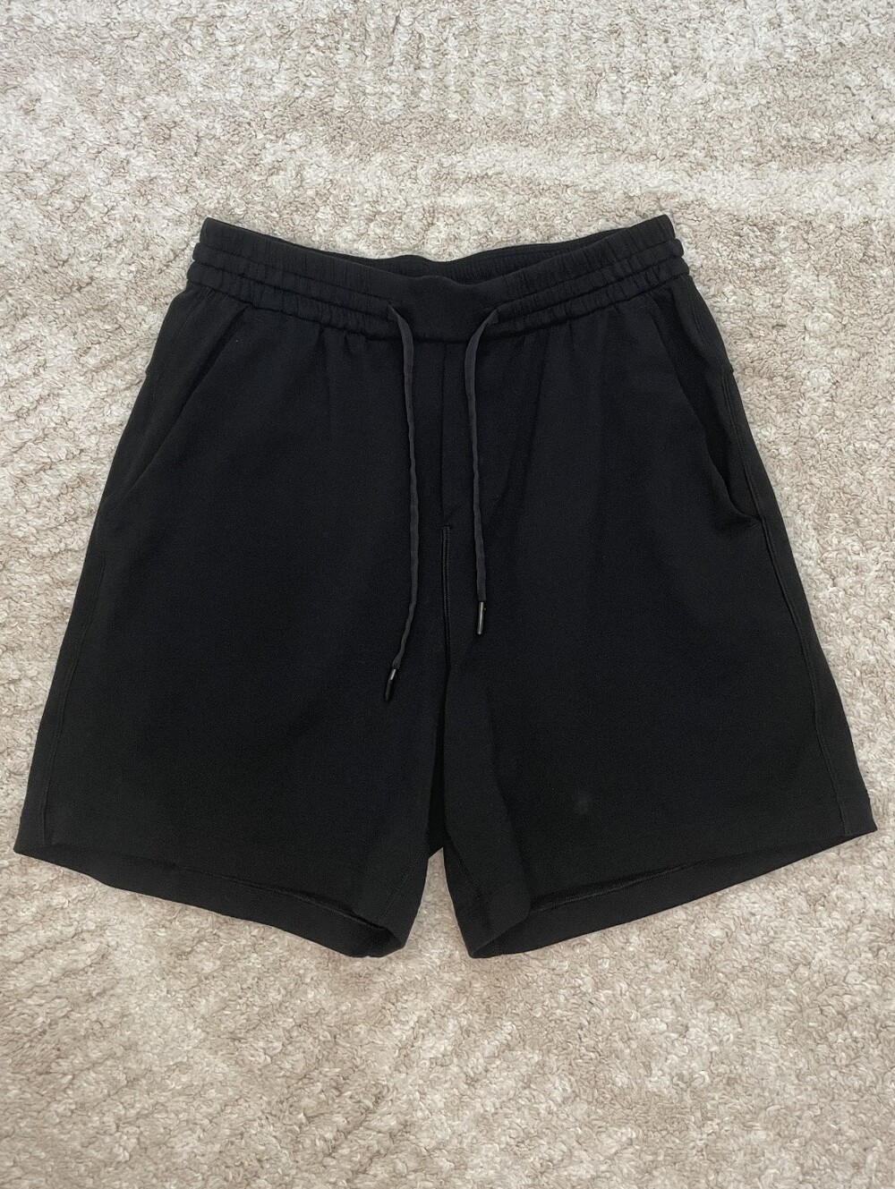 Lululemon Athletica Men's Black Athletic Drawstring Shorts Size XS